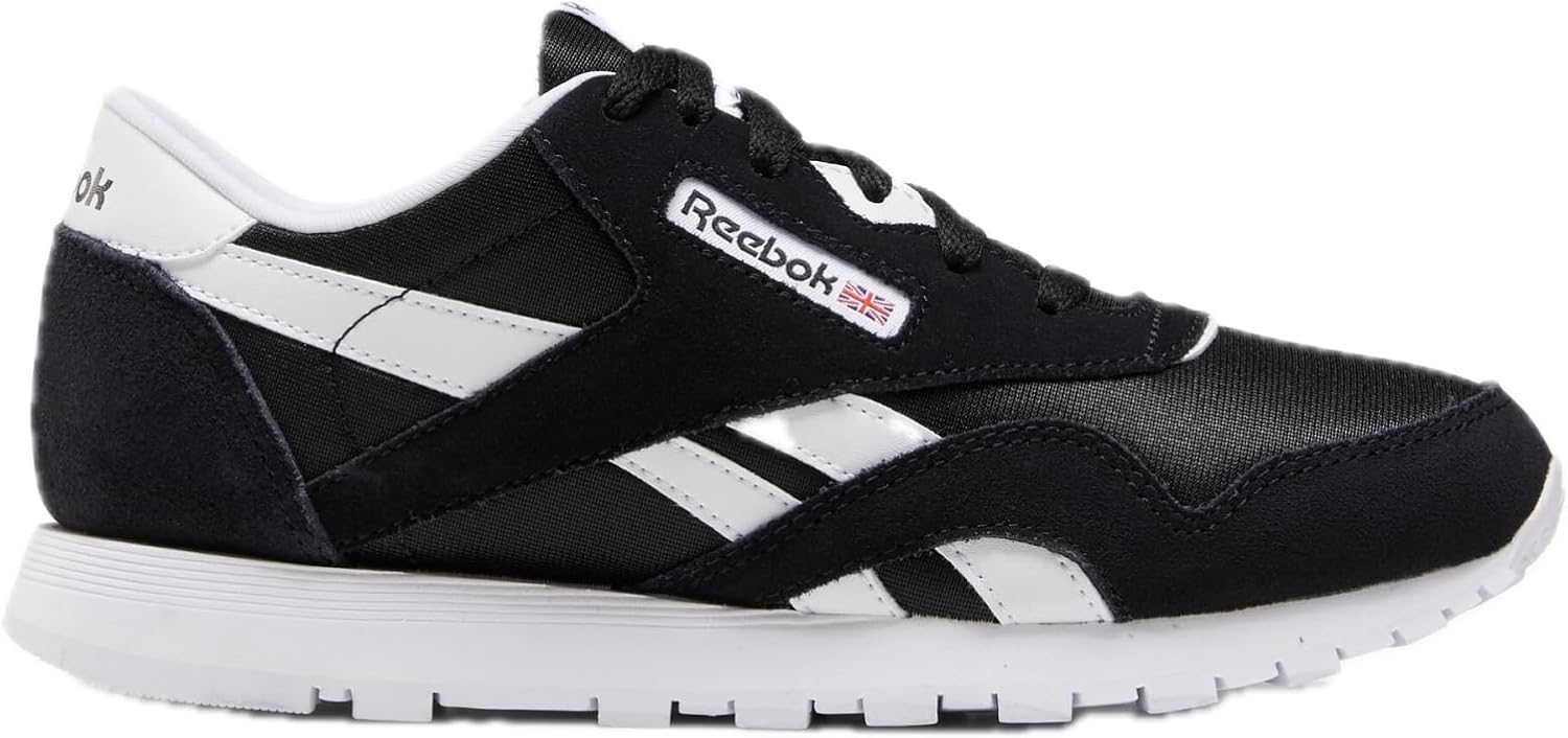 Мужские классические кроссовки Reebok из нейлона, белый/черный
Мужские классические кроссовки Reebok из нейлона, белый/черный