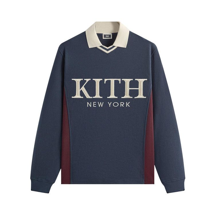 Поло Kith Pique Long-Sleeve Tap Polo, Nocturnal
Поло Kith Pique Long-Sleeve Tap Polo, Nocturnal
