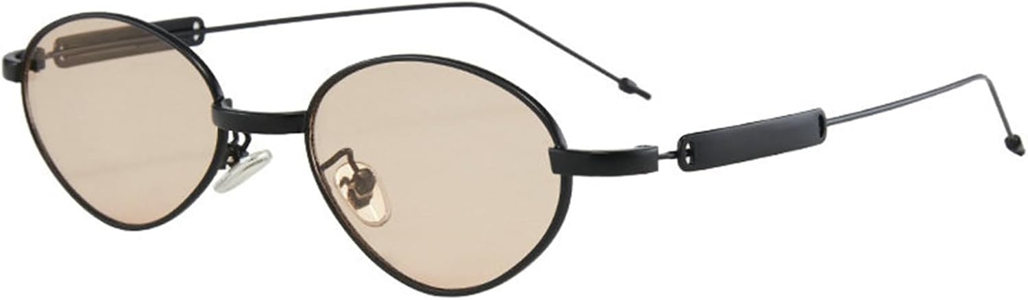 Willochra Стильные металлические маленькие круглые солнцезащитные очки для мужчин и женщин в стиле ретро с многоугольными линзами, винтажные солнцезащитные очки для женщин с защитой от УФ-излучения UV400, C1
Willochra Стильные металлические маленькие круглые солнцезащитные очки для мужчин и женщин в стиле ретро с многоугольными линзами, винтажные солнцезащитные очки для женщин с защитой от УФ-излучения UV400, C1