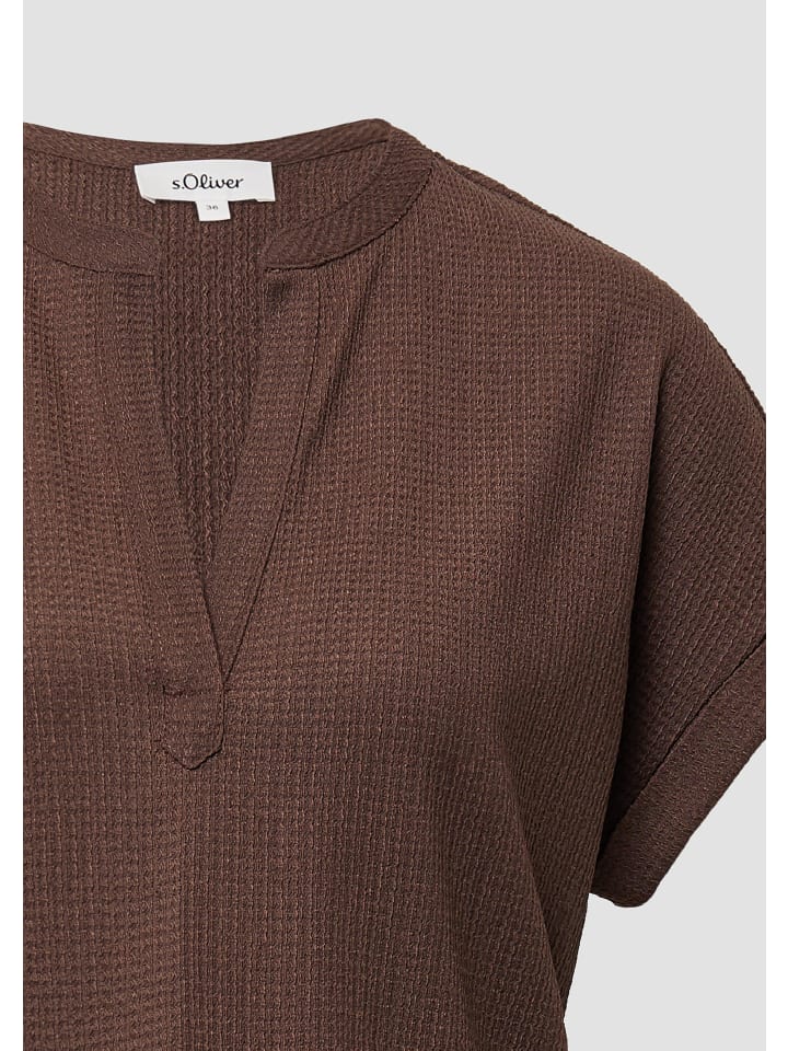 Топ s.Oliver, коричневый 
Топ s.Oliver, коричневый