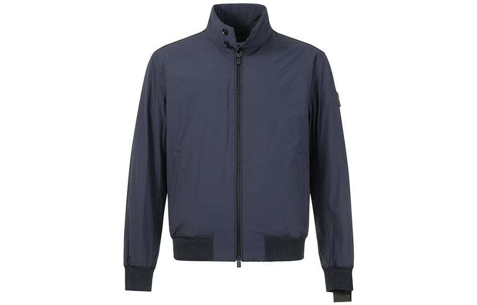 HUGO BOSS Куртка-бомбер со стойкой, Dark Blue
HUGO BOSS Куртка-бомбер со стойкой, Dark Blue