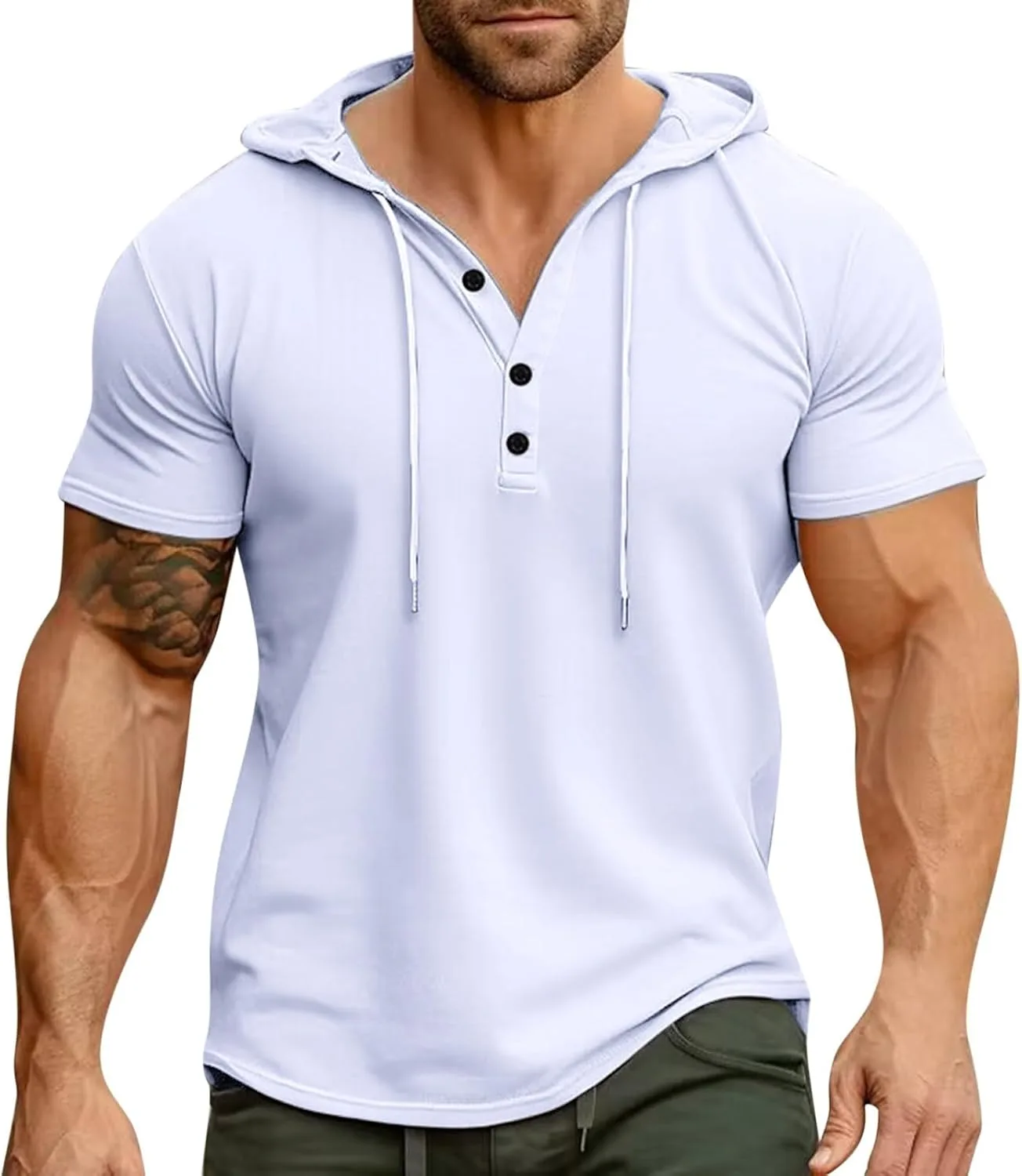 Мужская летняя рубашка с коротким рукавом Casual Lightweight Hoodie
Мужская летняя рубашка с коротким рукавом Casual Lightweight Hoodie