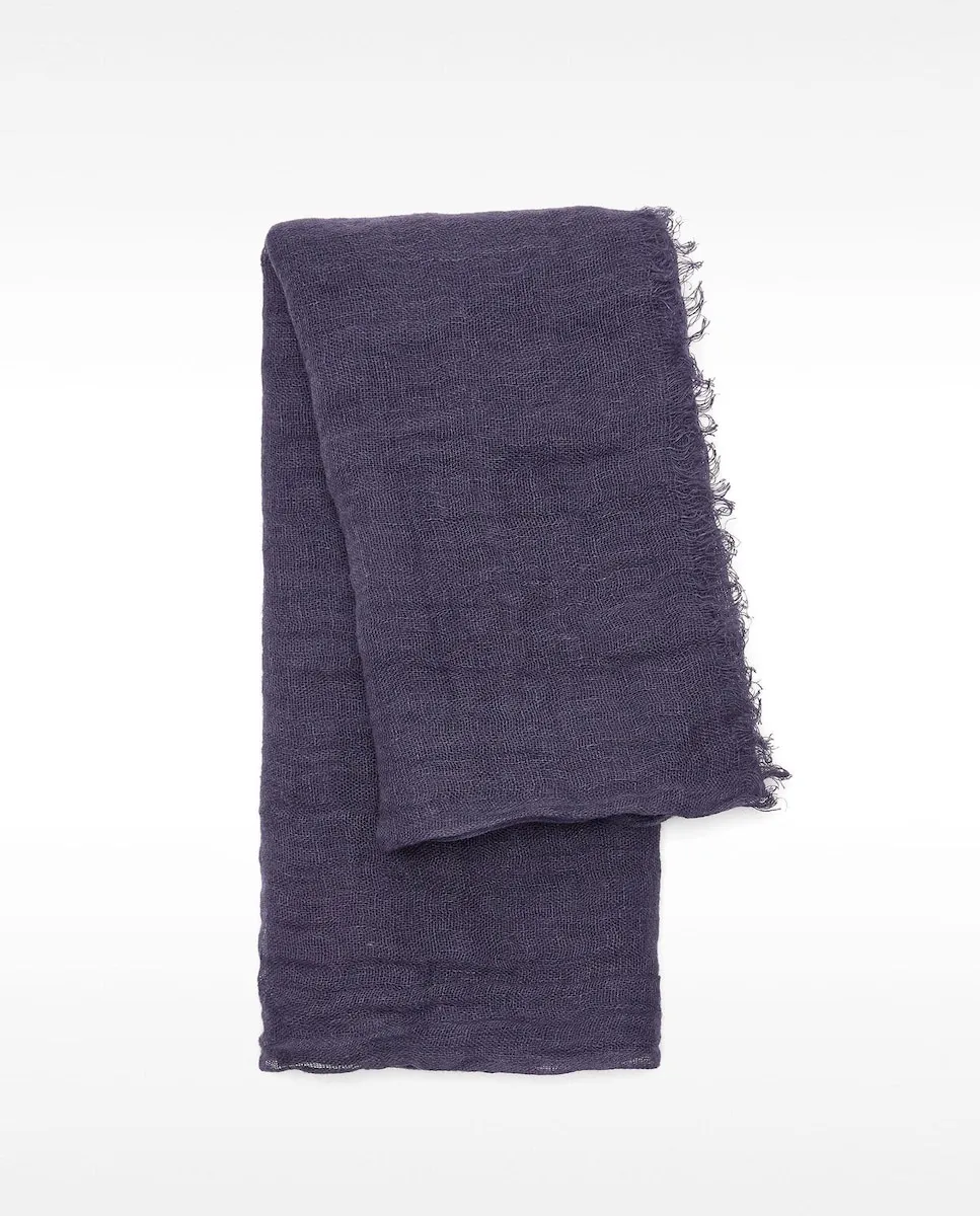 Льняной платок с отделочными строчками Parfois, темно-синий
Льняной платок с отделочными строчками Parfois, темно-синий