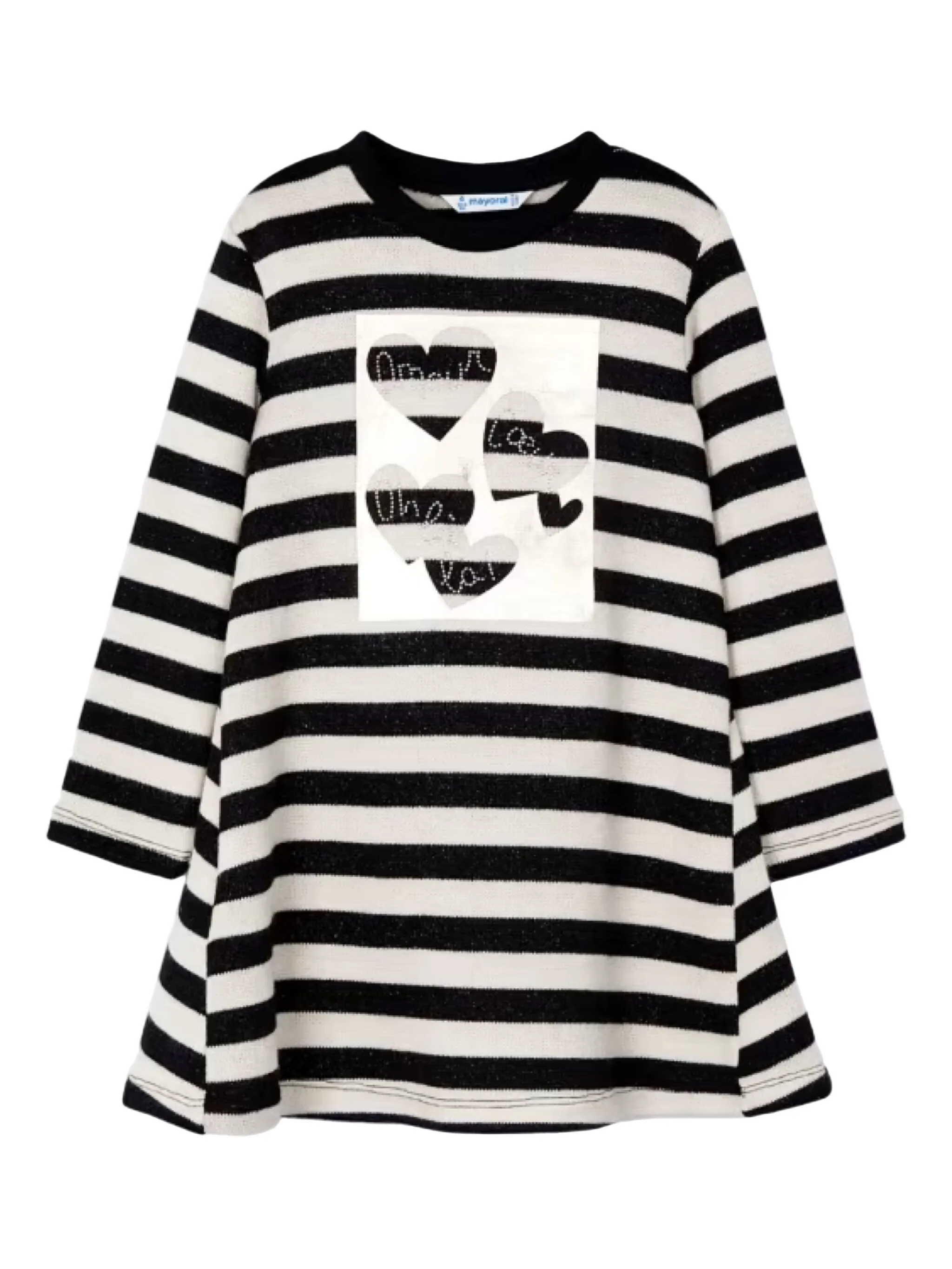 Платье миди с длинными рукавами Mayoral, черный
Платье миди с длинными рукавами Mayoral, черный