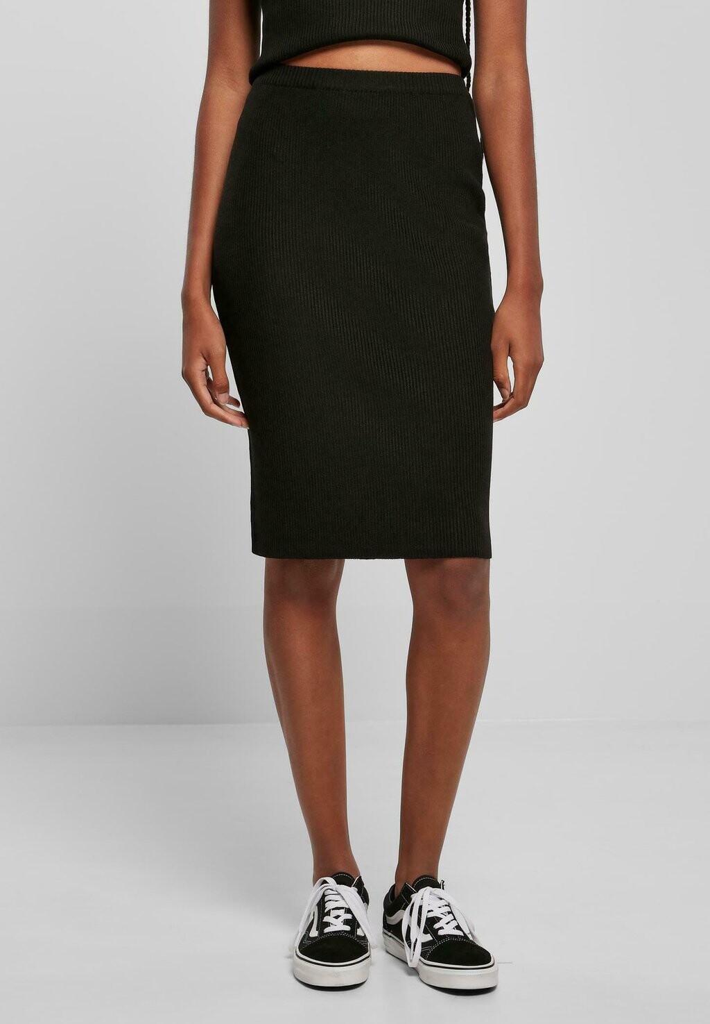 Юбка-карандаш Urban Classics, черный
Юбка-карандаш Urban Classics, черный