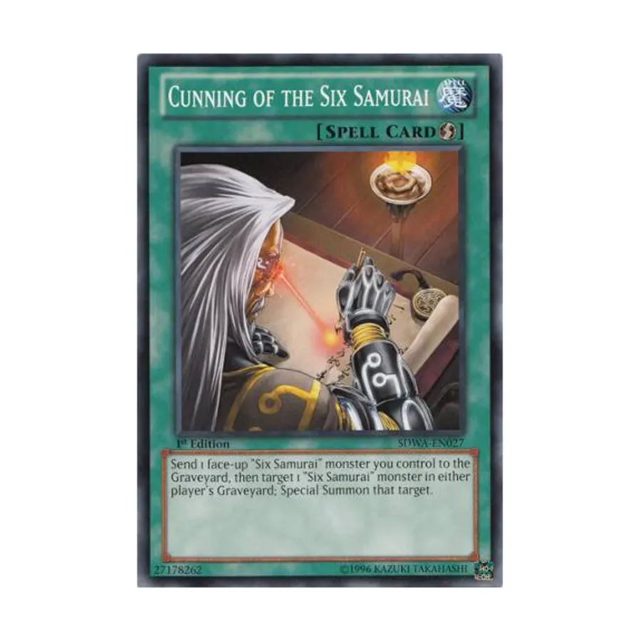 CCG Хитрость шести самураев (обычное), Yu-Gi-Oh - Structure Deck - Samurai Warlords - Singles
CCG Хитрость шести самураев (обычное), Yu-Gi-Oh - Structure Deck - Samurai Warlords - Singles