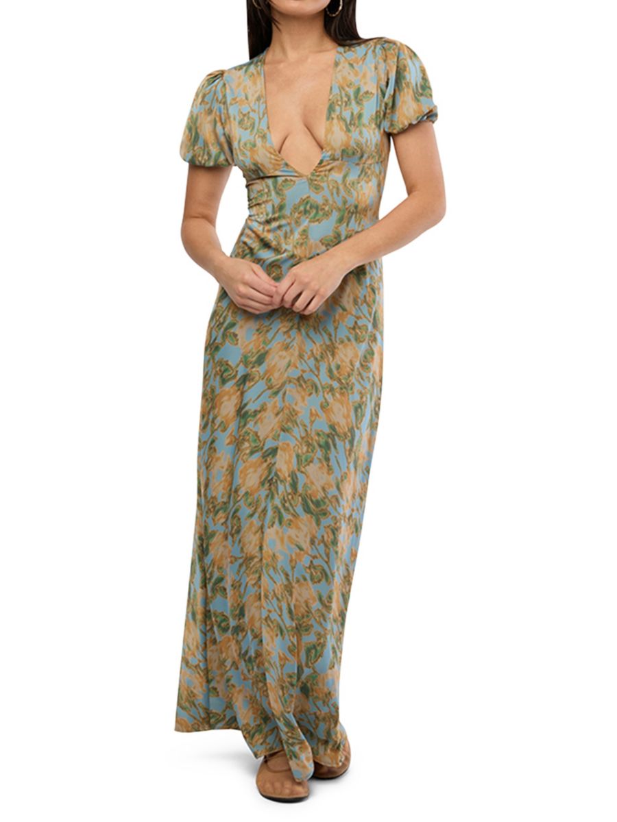 Платье макси с цветочным принтом WeWoreWhat, цвет Dream Blue
Платье макси с цветочным принтом WeWoreWhat, цвет Dream Blue