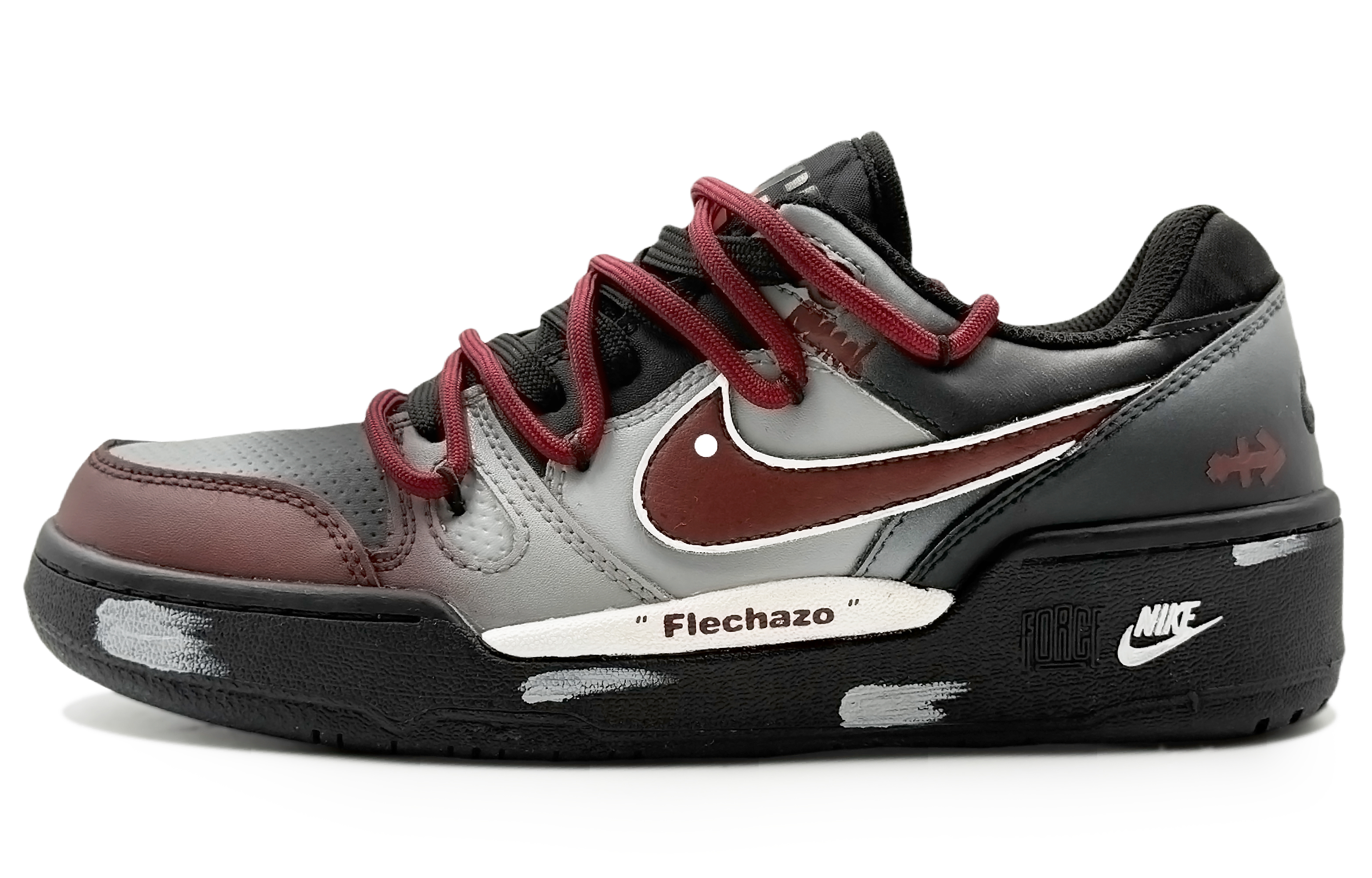 Nike Кроссовки для скейтбординга Full Force Cushioning Low Top, мужские, черные, серые, красные
Nike Кроссовки для скейтбординга Full Force Cushioning Low Top, мужские, черные, серые, красные