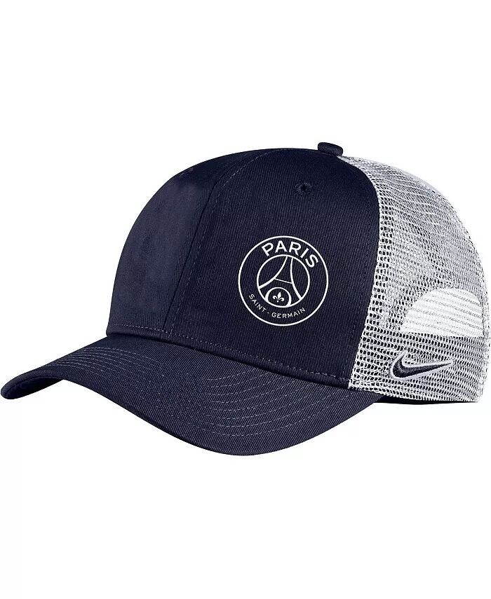 Мужская темно-синяя кепка Paris Saint-Germain Classic99 Trucker Snapback Nike, синий 
Мужская темно-синяя кепка Paris Saint-Germain Classic99 Trucker Snapback Nike, синий