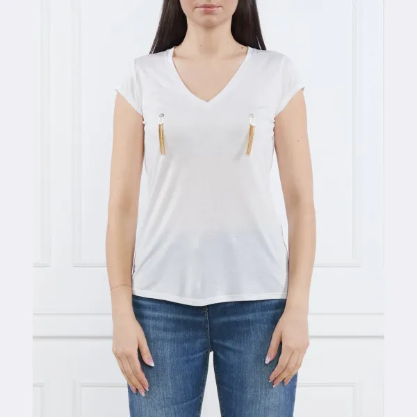 Футболка стандартного кроя Elisabetta Franchi, белый
Футболка стандартного кроя Elisabetta Franchi, белый