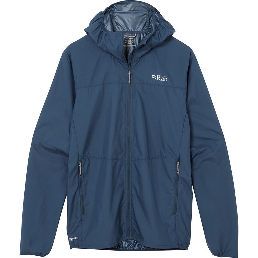 Куртка Rab Windgather Hooded Rab, Tempest Blue
Куртка Rab Windgather Hooded Rab, Tempest Blue