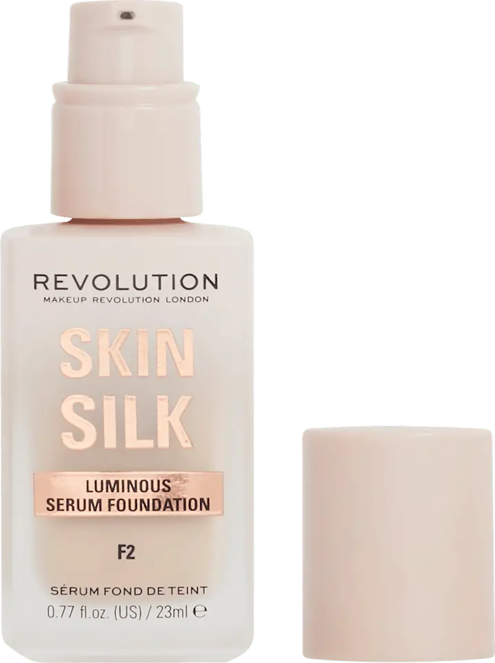 Тональный крем REVOLUTION Foundation Skin Silk Serum F2, 23 ml
Тональный крем REVOLUTION Foundation Skin Silk Serum F2, 23 ml