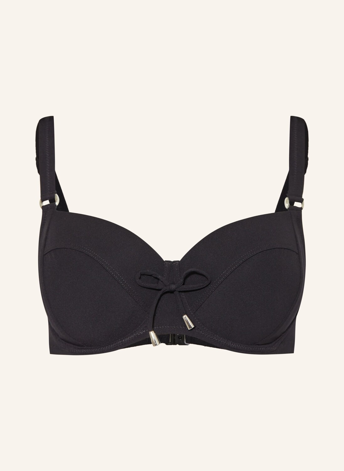 Топ бикини на косточках the core Lidea, черный 
Топ бикини на косточках the core Lidea, черный