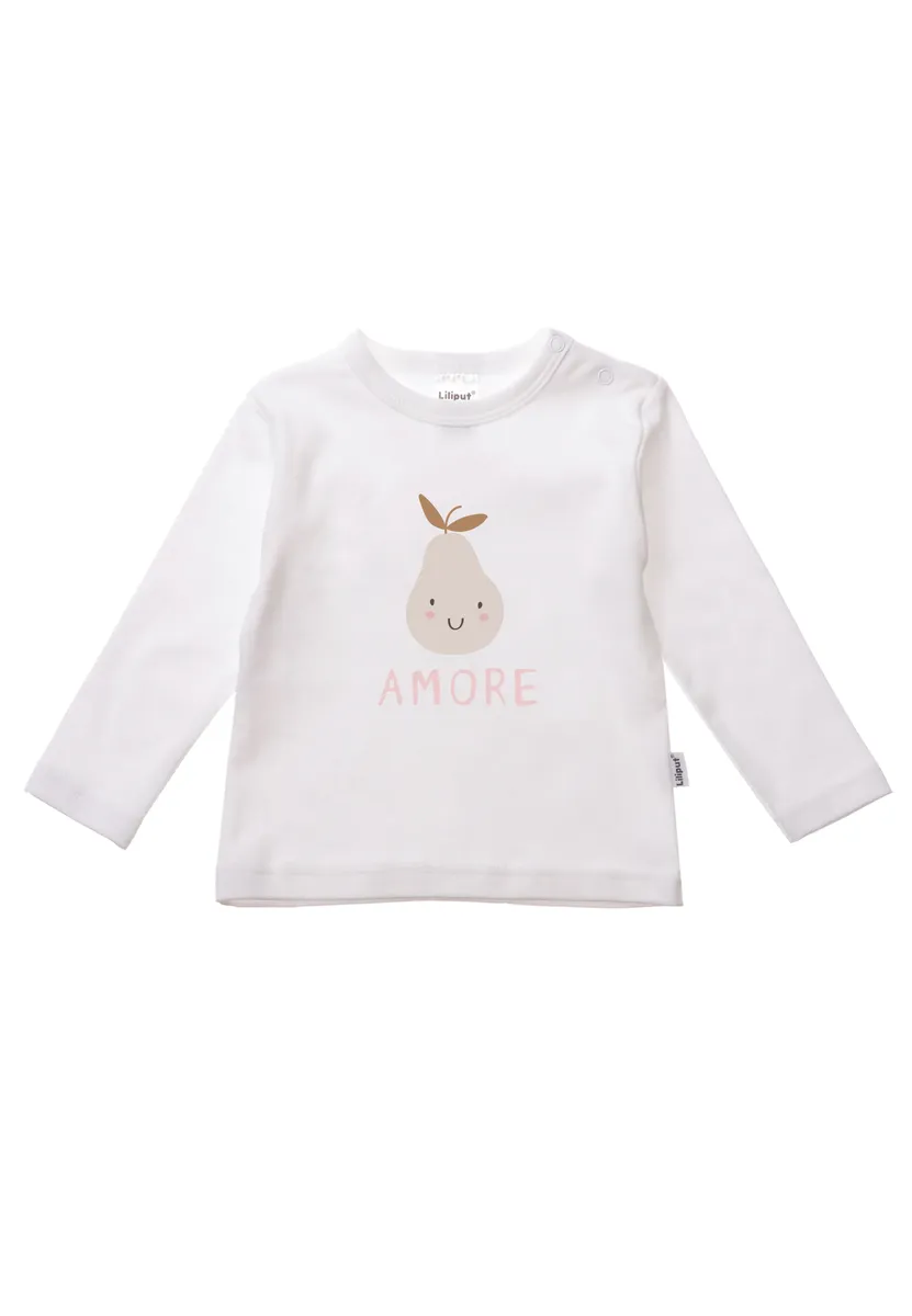 Лилипутская рубашка с длинными рукавами "Груша", с кнопками на плече Liliput, белый
Лилипутская рубашка с длинными рукавами "Груша", с кнопками на плече Liliput, белый