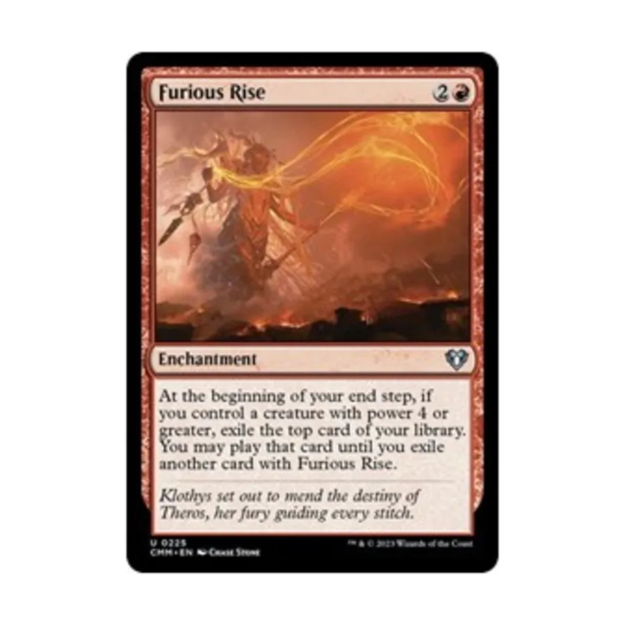 CCG Яростный подъем (U), MTG - Commander Masters
CCG Яростный подъем (U), MTG - Commander Masters