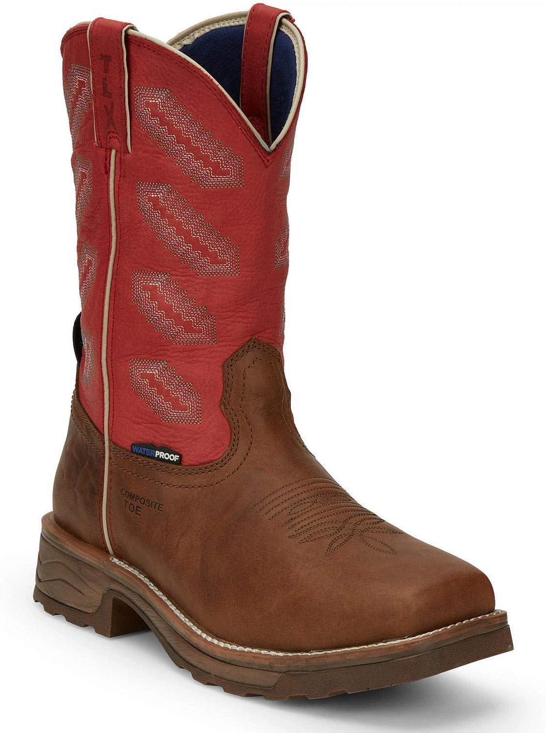 Мужские водонепроницаемые вестерн-бутсы Tony Lama Energy с композитным носком - Tw3400, коричневый
Мужские водонепроницаемые вестерн-бутсы Tony Lama Energy с композитным носком - Tw3400, коричневый