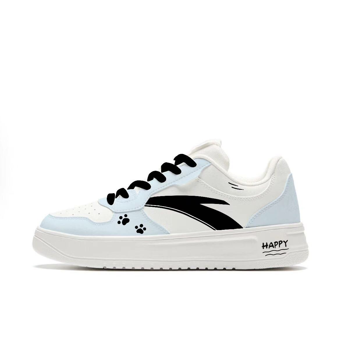 ANTA Легкие синие следы, освежающий кампусный стиль, милый, сладкий стиль, нишевые парные белые туфли Synthetic Leather
ANTA Легкие синие следы, освежающий кампусный стиль, милый, сладкий стиль, нишевые парные белые туфли Synthetic Leather