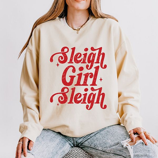 Свитшот Sleigh girl sleigh sparkle distressed женский легкий garment dyed Simply Sage Market, Ivory
Свитшот Sleigh girl sleigh sparkle distressed женский легкий garment dyed Simply Sage Market, Ivory