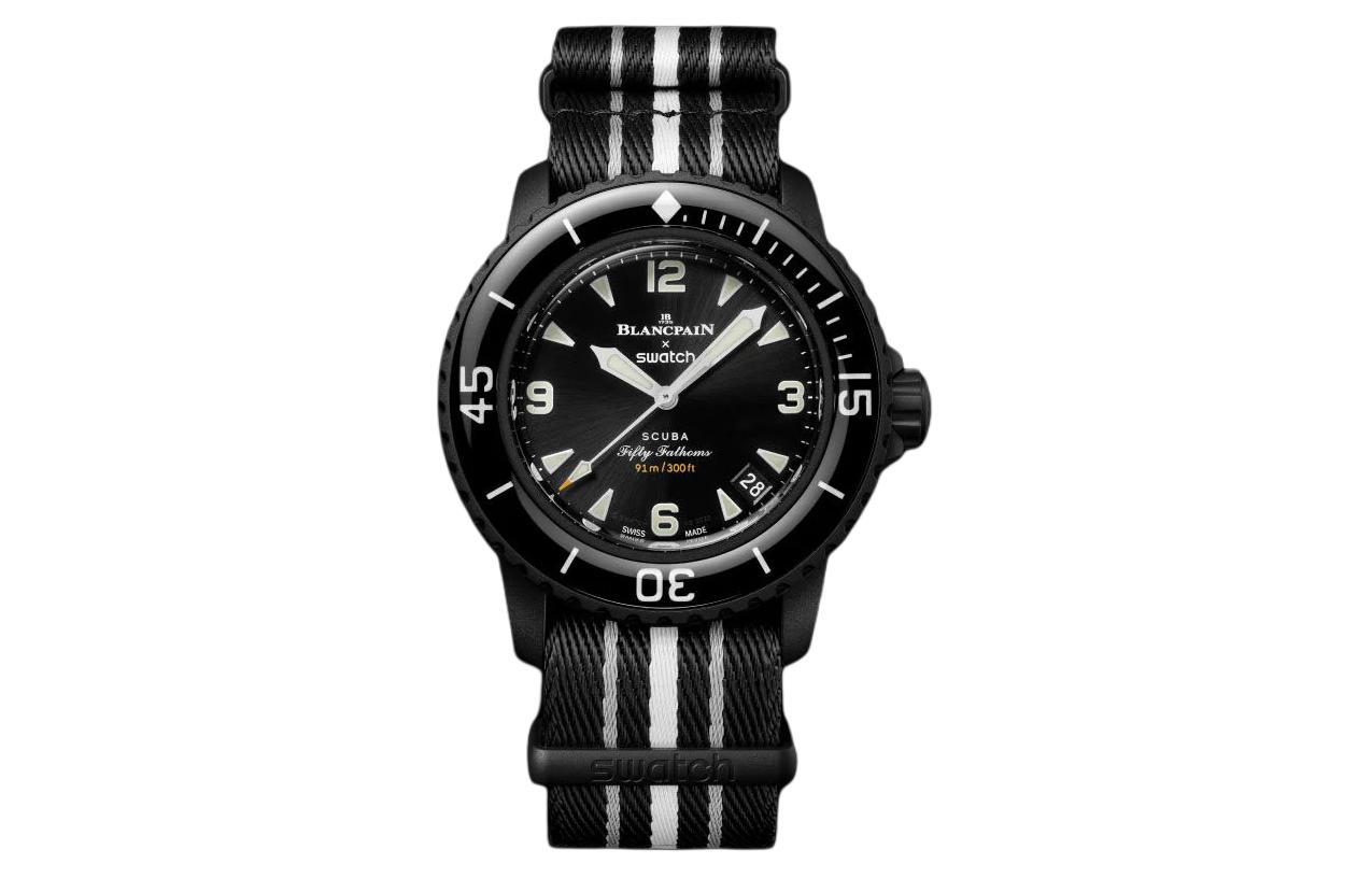 Мужские часы FIFTY FATHOMS Black SO35B400 SWATCH
Мужские часы FIFTY FATHOMS Black SO35B400 SWATCH