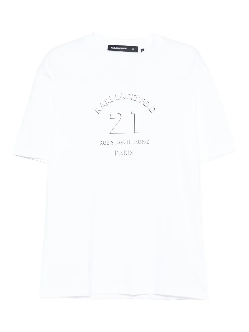 Футболка из хлопка с логотипом KARL LAGERFELD, белый
Футболка из хлопка с логотипом KARL LAGERFELD, белый