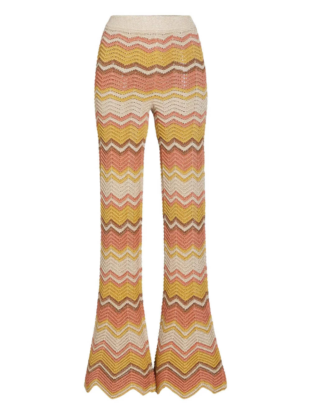 Расклешенные брюки крючком Amira Retrofete, желтый
Расклешенные брюки крючком Amira Retrofete, желтый