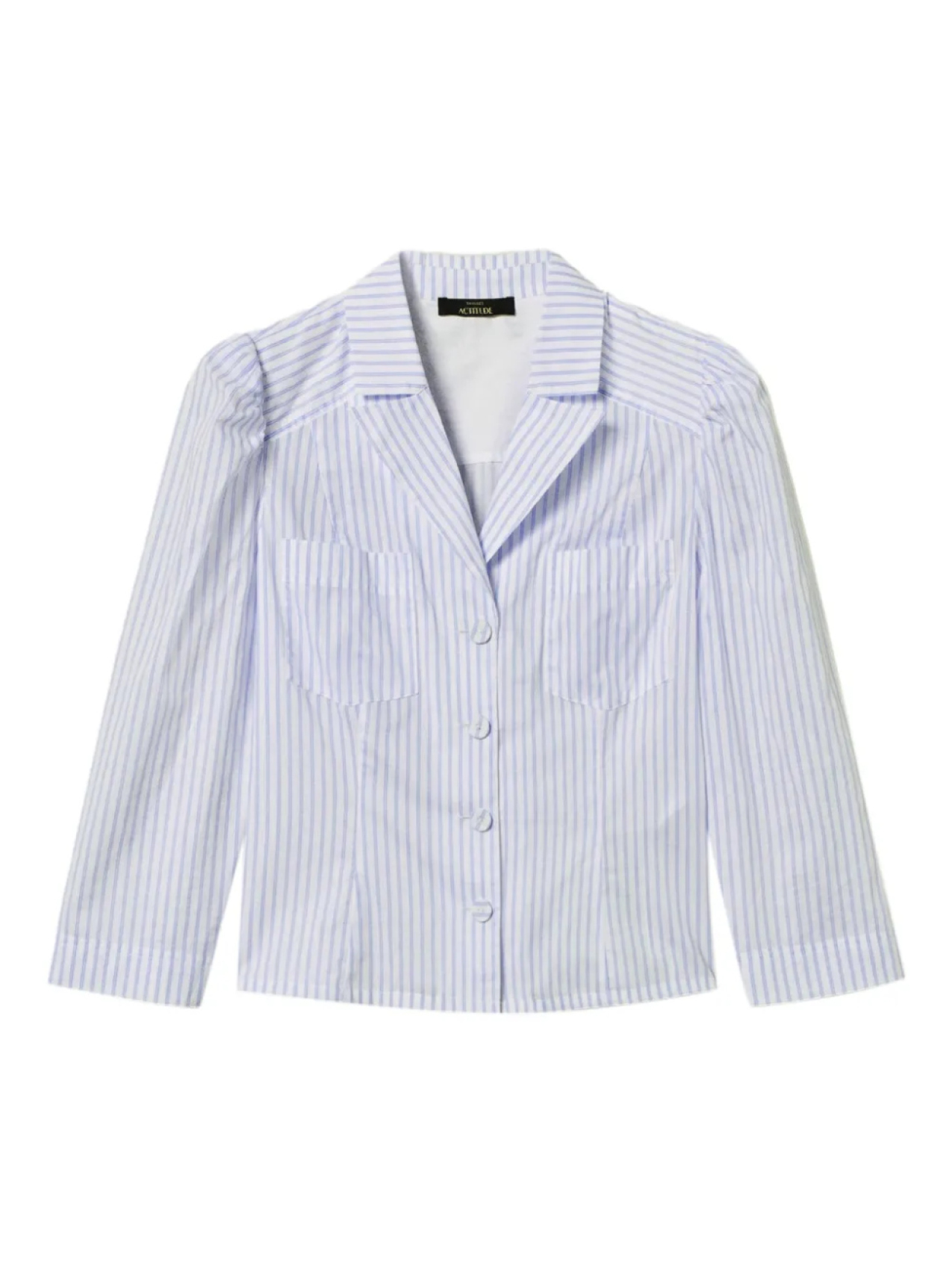 Рубашка в тонкую полоску на пуговицах TWINSET, синий
Рубашка в тонкую полоску на пуговицах TWINSET, синий