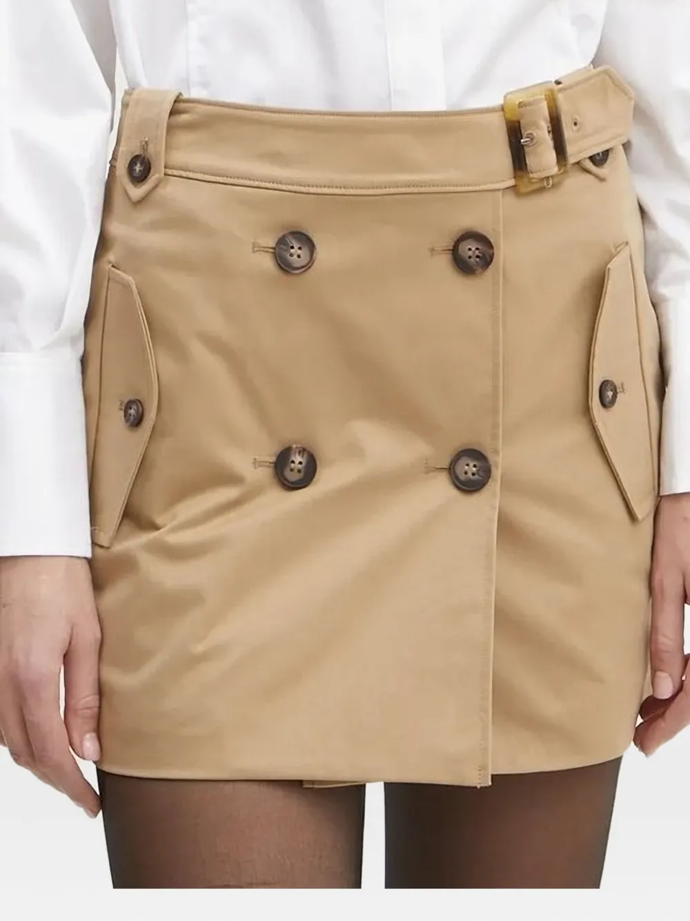 Мини-юбка с поясом и застежкой на пуговицы Bardot, нейтральный
Мини-юбка с поясом и застежкой на пуговицы Bardot, нейтральный