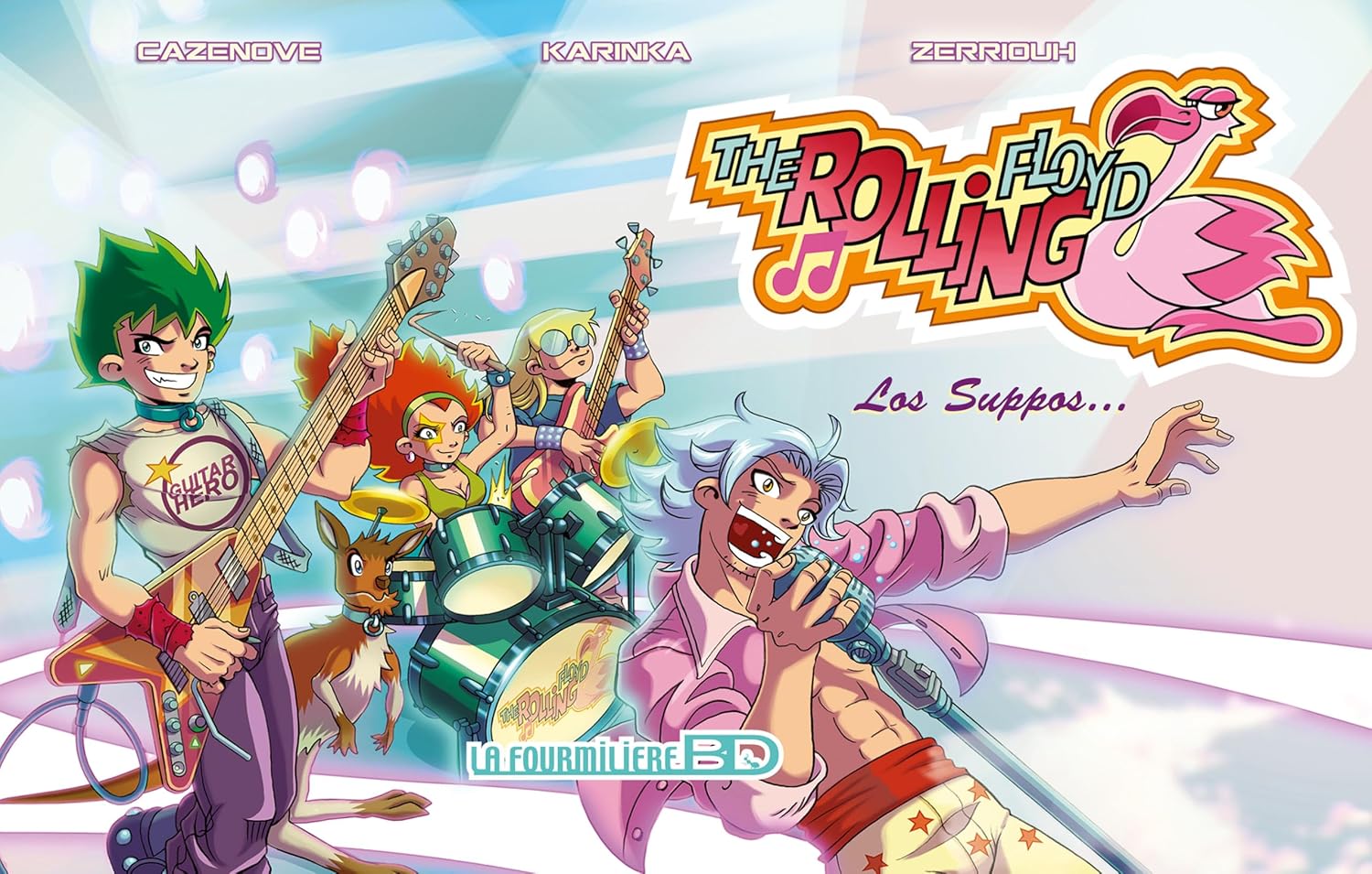 The Rolling Floyd 1: Los Suppos (FOURMILIERE BD)
The Rolling Floyd 1: Los Suppos (FOURMILIERE BD)