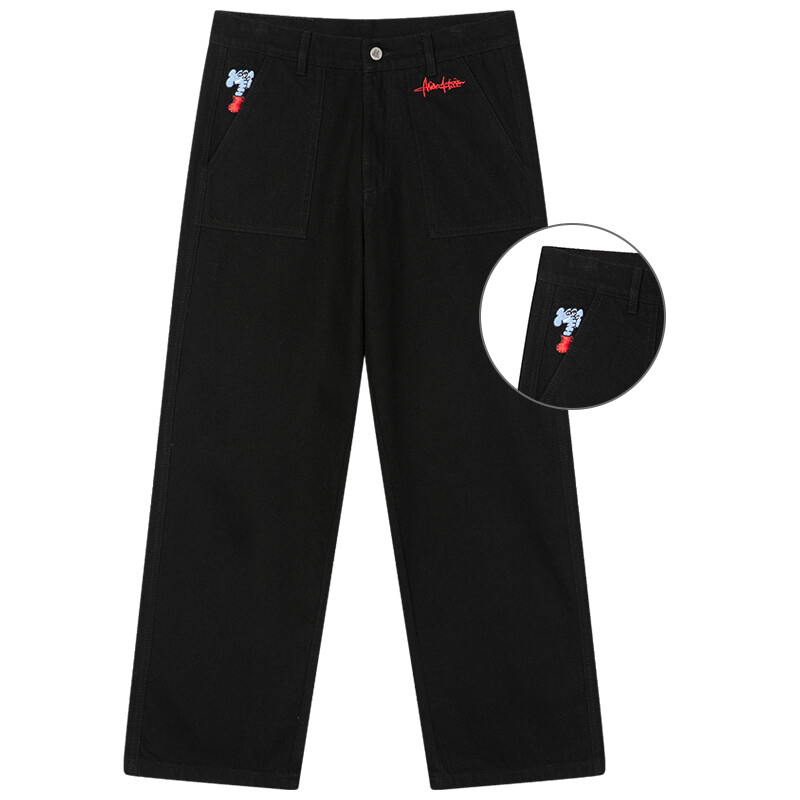 Джинсы унисекс MIND ERROR, Черный
Джинсы унисекс MIND ERROR, Черный