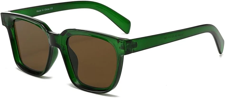 Женские солнцезащитные очки в стиле ретро-панк, прямоугольные, с солнцезащитным козырьком, универсальные, модные, стильные, цвет «Зеленый чай» MTZJH, One Color
Женские солнцезащитные очки в стиле ретро-панк, прямоугольные, с солнцезащитным козырьком, универсальные, модные, стильные, цвет «Зеленый чай» MTZJH, One Color