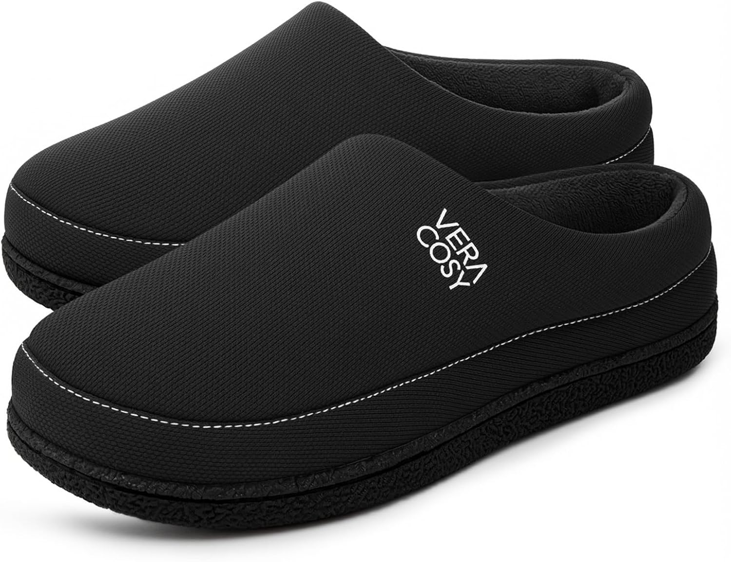 Мужские мокасины-тапочки VeraCosy, удобные, мягкие и прочные, для дома с амортизирующей подошвой из пены с эффектом памяти, черный
Мужские мокасины-тапочки VeraCosy, удобные, мягкие и прочные, для дома с амортизирующей подошвой из пены с эффектом памяти, черный