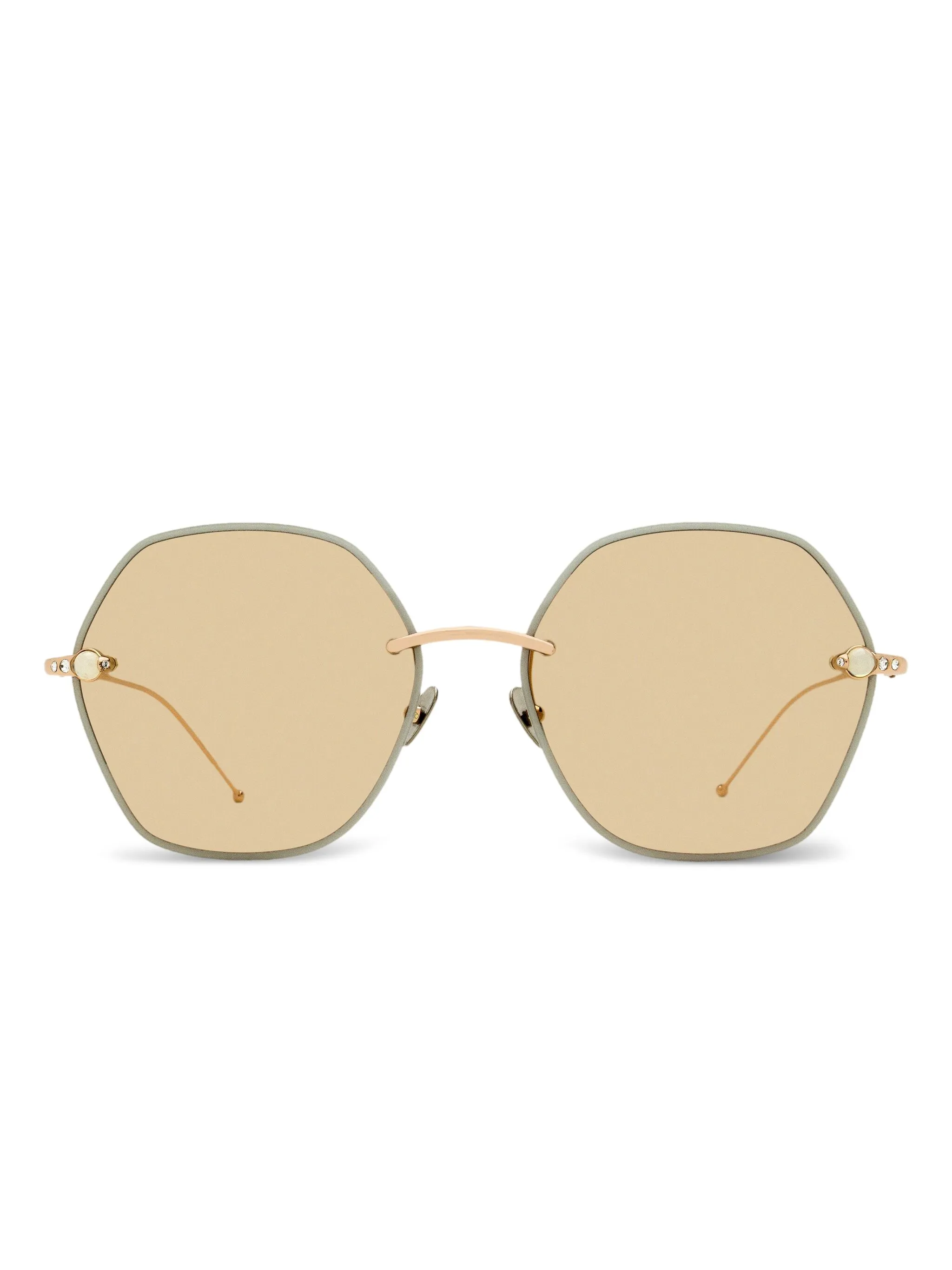Солнцезащитные очки в шестиугольной оправе Pomellato Eyewear, серый
Солнцезащитные очки в шестиугольной оправе Pomellato Eyewear, серый