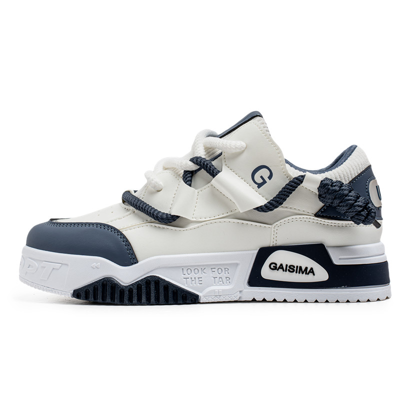 GAISIMA Дышащие низкие скейтерские кроссовки мужские бело-голубые, цвет White Blue
GAISIMA Дышащие низкие скейтерские кроссовки мужские бело-голубые, цвет White Blue
