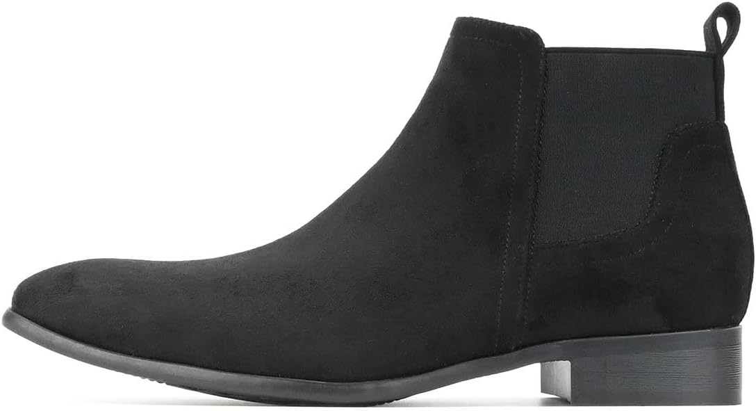 Мужские ботинки челси Santimon, классические кожаные замшевые ботинки без шнурков, для работы, свадьбы, офиса, официальных мероприятий и повседневной носки, ботильоны, черный
Мужские ботинки челси Santimon, классические кожаные замшевые ботинки без шнурков, для работы, свадьбы, офиса, официальных мероприятий и повседневной носки, ботильоны, черный