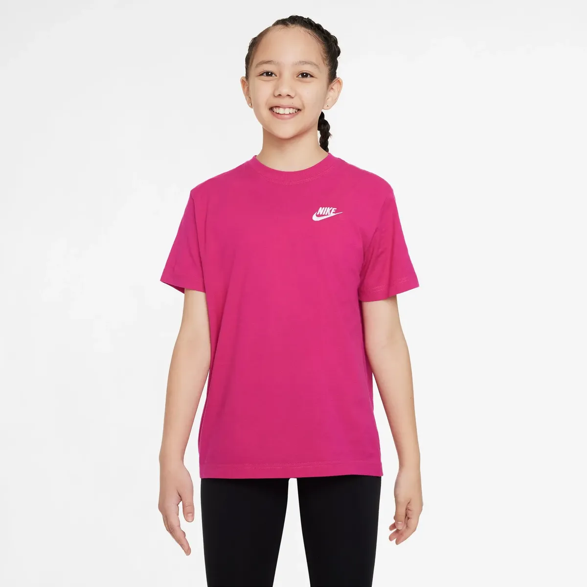 Футболка Nike Sportswear "ФУТБОЛКА ДЛЯ БОЛЬШИХ ДЕТЕЙ (ДЕВОЧЕК)", цвет Fireberry
Футболка Nike Sportswear "ФУТБОЛКА ДЛЯ БОЛЬШИХ ДЕТЕЙ (ДЕВОЧЕК)", цвет Fireberry