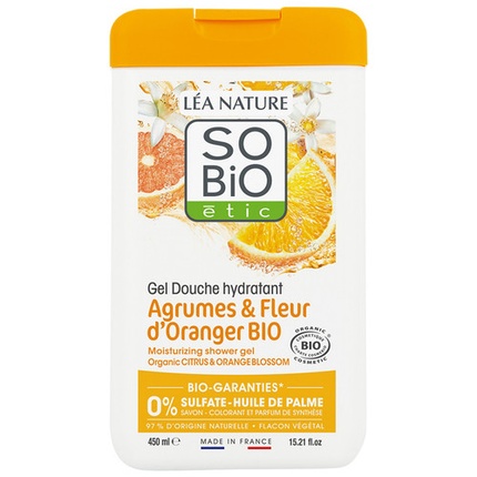 Lea Nature So Bio Etic Увлажняющий гель для душа с цитрусовыми и апельсином Markenlos
Lea Nature So Bio Etic Увлажняющий гель для душа с цитрусовыми и апельсином Markenlos