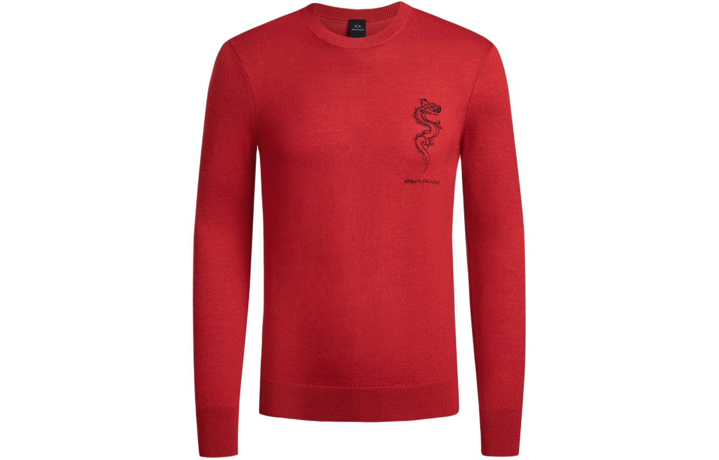 Свитер AE SS24 Мужской Красный ARMANI EXCHANGE 
Свитер AE SS24 Мужской Красный ARMANI EXCHANGE