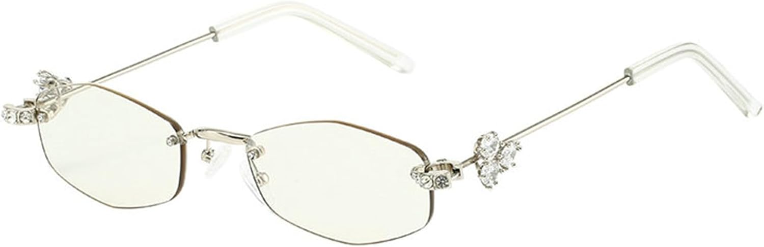 Солнцезащитные очки Willochra Retro с овальными линзами и стразами для женщин, модные винтажные, в маленькой металлической оправе, с кристаллами и бриллиантами, в стиле Y2K, с защитой от УФ-излучения UV400, C4
Солнцезащитные очки Willochra Retro с овальными линзами и стразами для женщин, модные винтажные, в маленькой металлической оправе, с кристаллами и бриллиантами, в стиле Y2K, с защитой от УФ-излучения UV400, C4