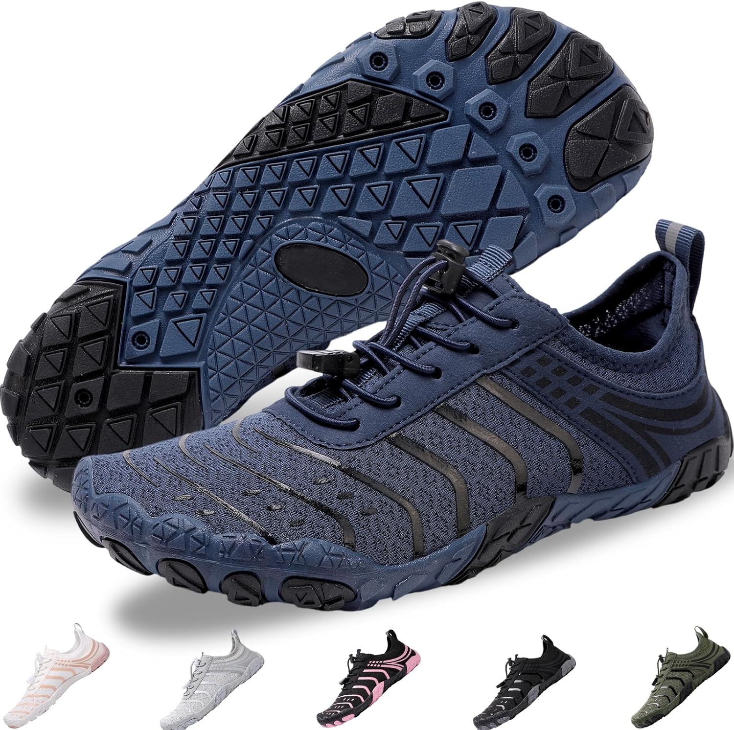 Кроссовки для походов для женщин и мужчин - быстро сохнущие, с широкой носочной частью, для пляжа, плавания, спортивные кроссовки Ieirye, синий
Кроссовки для походов для женщин и мужчин - быстро сохнущие, с широкой носочной частью, для пляжа, плавания, спортивные кроссовки Ieirye, синий