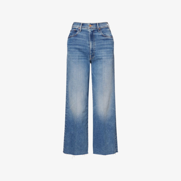 Джинсы Mother Maven с рваным подолом, синий
Джинсы Mother Maven с рваным подолом, синий