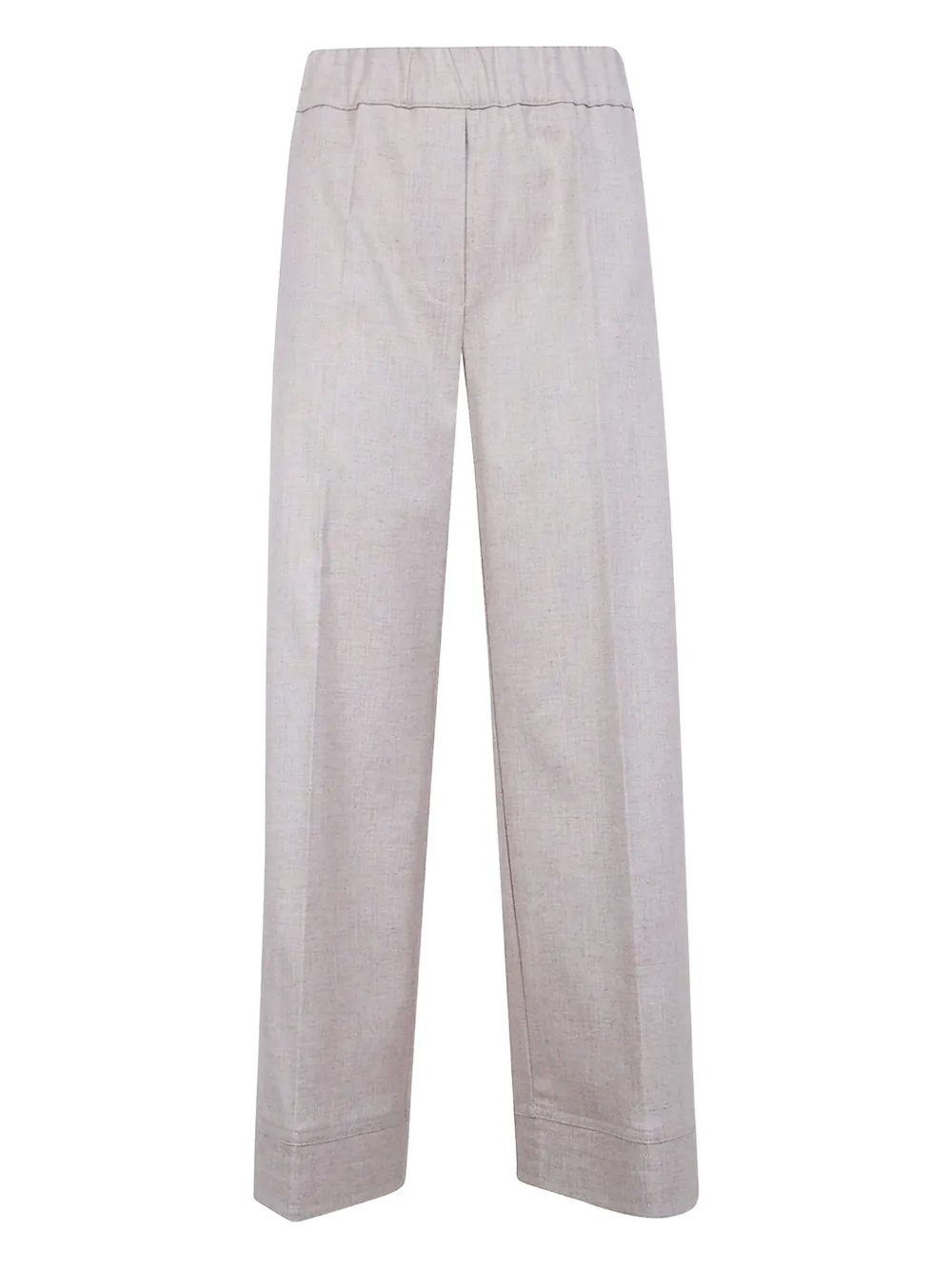 Брюки свободного кроя с эластичным поясом D.Exterior, нейтральный
Брюки свободного кроя с эластичным поясом D.Exterior, нейтральный