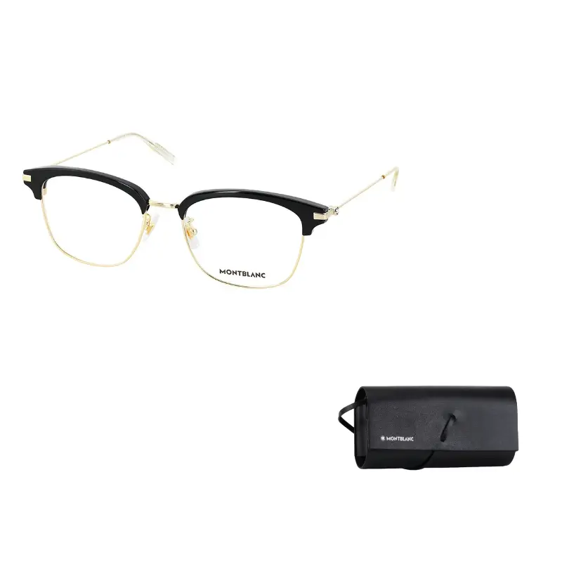 MONTBLANC Пластиковая оправа бровей для очков мужская, Black Gold
MONTBLANC Пластиковая оправа бровей для очков мужская, Black Gold