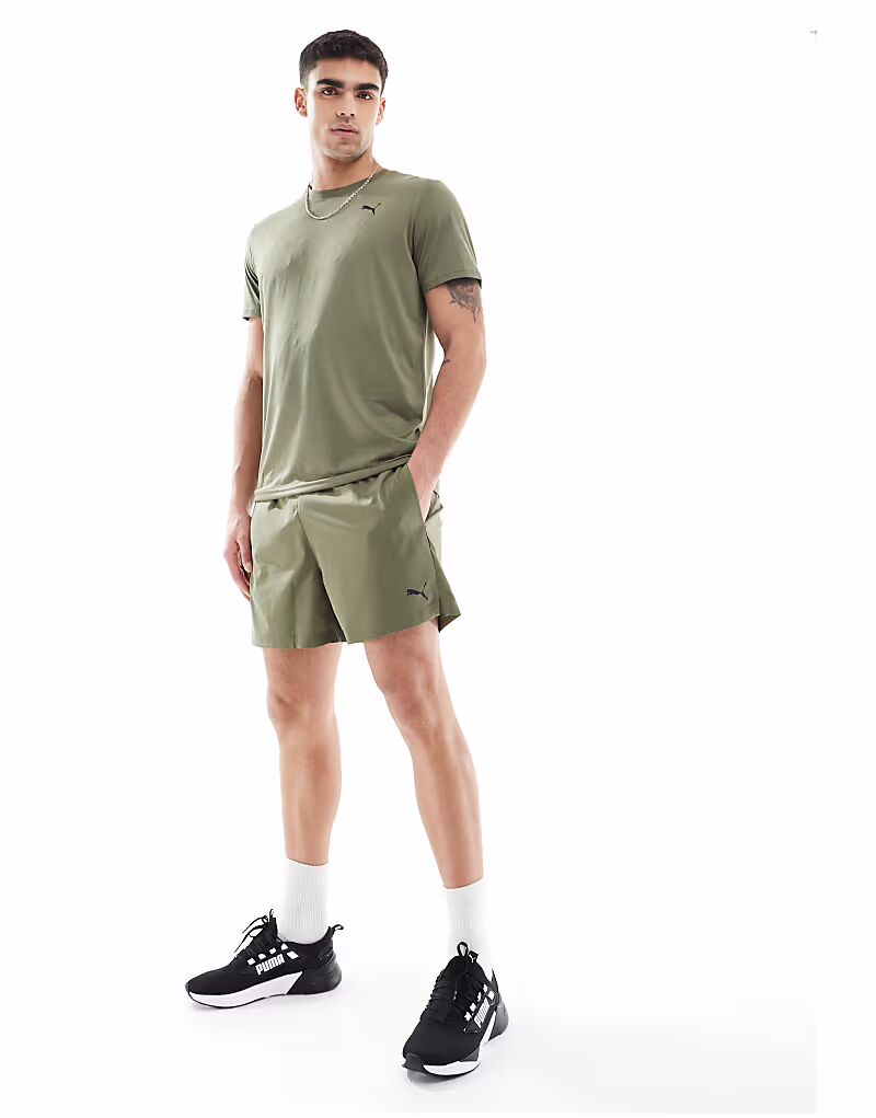 Шорты Puma Essentials 5'' цвета хаки
Шорты Puma Essentials 5'' цвета хаки