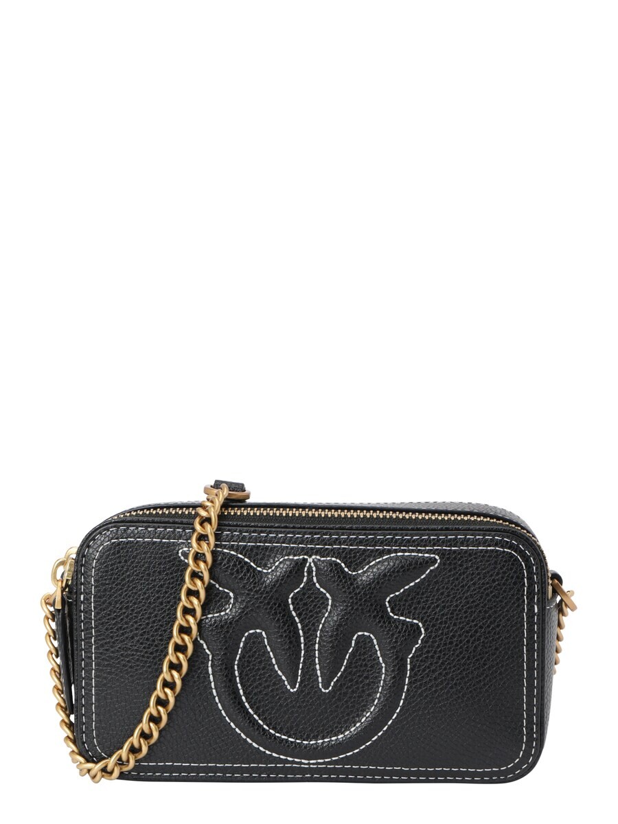 Сумка кросс-боди PINKO Crossbody Carrie, черный 
Сумка кросс-боди PINKO Crossbody Carrie, черный