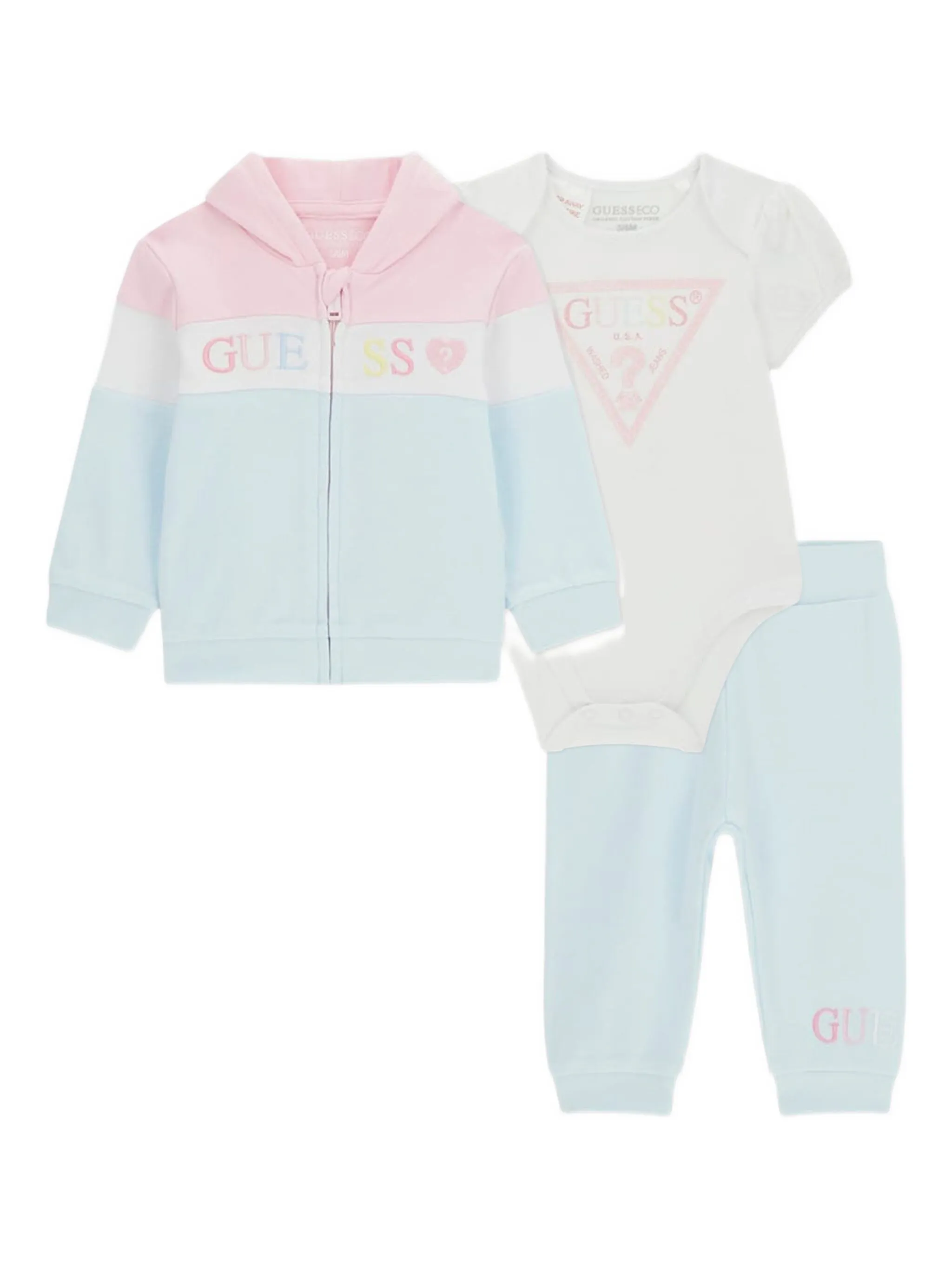 Спортивный костюм с логотипом Guess Kids, синий
Спортивный костюм с логотипом Guess Kids, синий