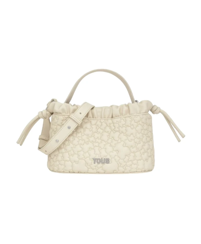 Синтетическая женская сумка через плечо. Tous, бежевый
Синтетическая женская сумка через плечо. Tous, бежевый