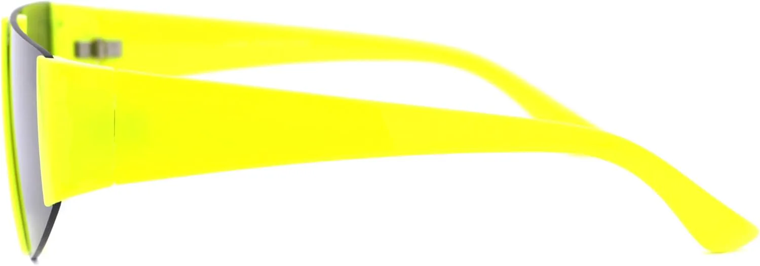 Модные солнцезащитные очки 80-х годов, плоская верхняя часть, открытая оправа, необычный геометрический дизайн, защита от УФ-излучения UV 400 PASTL, Yellow
Модные солнцезащитные очки 80-х годов, плоская верхняя часть, открытая оправа, необычный геометрический дизайн, защита от УФ-излучения UV 400 PASTL, Yellow