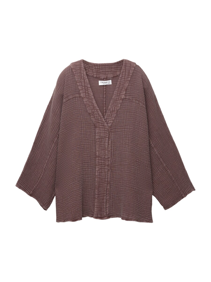 Блуза Pull&Bear, шоколадный
Блуза Pull&Bear, шоколадный