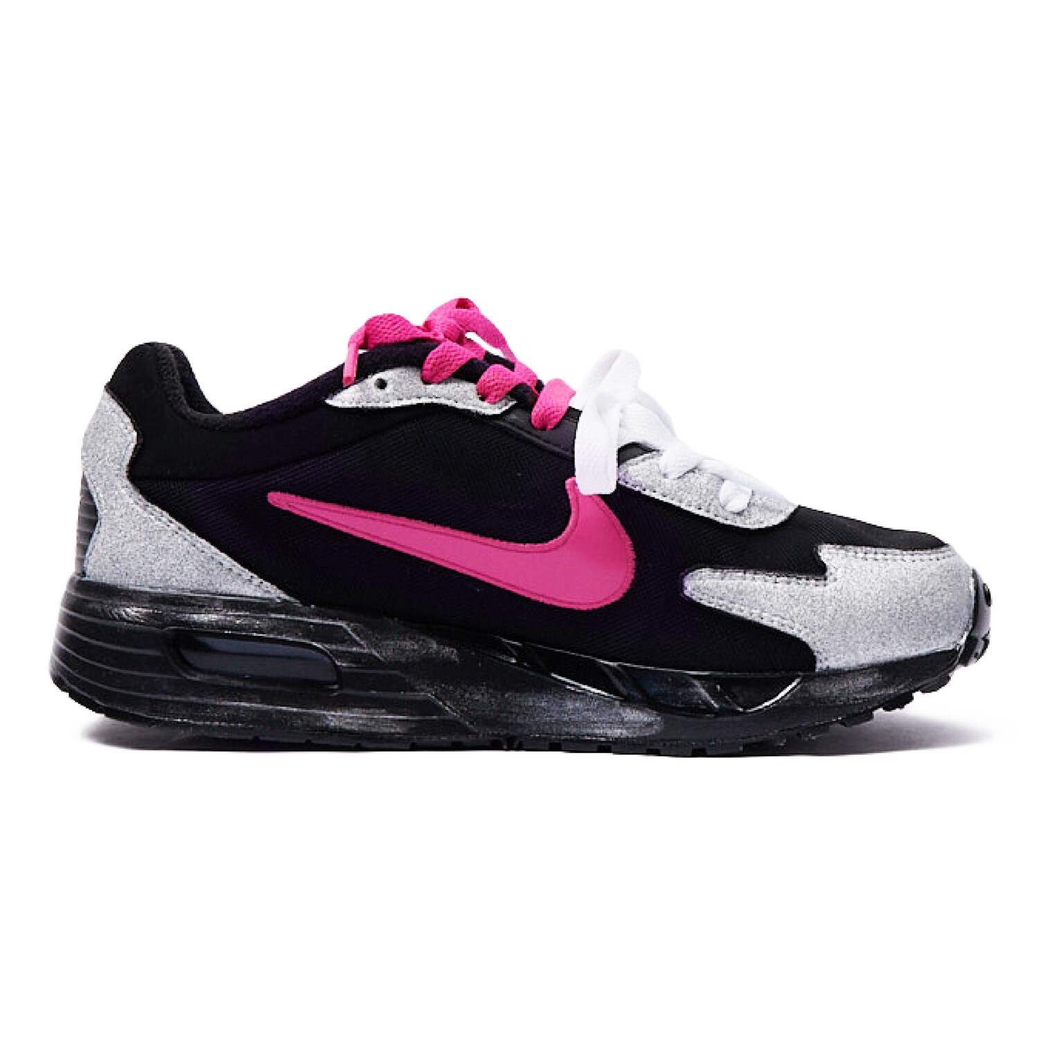 Кроссовки Nike Air Max Solo Lifestyle Shoes Women's Low-top Black/pink/silver, черный
Кроссовки Nike Air Max Solo Lifestyle Shoes Women's Low-top Black/pink/silver, черный