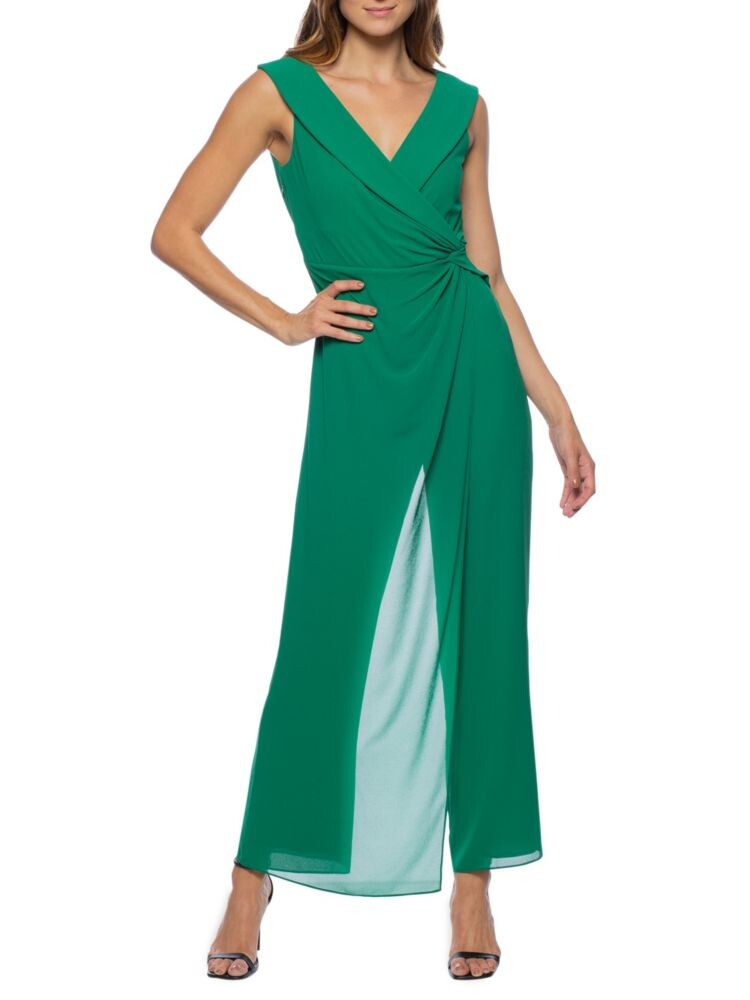 Шифоновый комбинезон с искусственным запахом Marina, цвет Hunter
Шифоновый комбинезон с искусственным запахом Marina, цвет Hunter